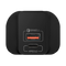 [T] One Plug 2 Ports USB Fast Charger (USB-C PD 3.0 + QC 3.0)