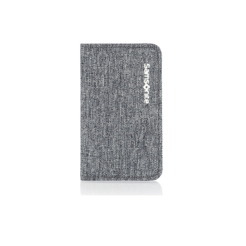[T]Samsonite TRAVEL ESSENTIALS - PASSPORT COVER RFID (cherry) with CARD HOLDER RFID (grey)