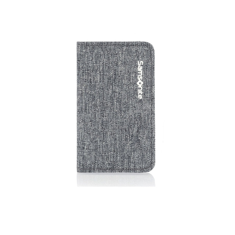 Samsonite TRAVEL ESSENTIALS - PASSPORT COVER RFID (cherry) with CARD HOLDER RFID (grey)