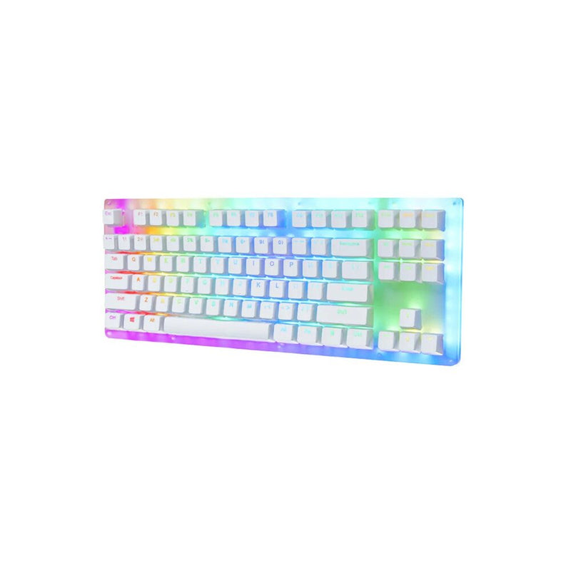 Womier K87 - 琉璃幻彩87鍵背光有線機械鍵盤RGB (可換軸 - 茶軸)
