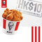 [T] KFC $10 E-Gift Certificate x 10pcs (Certificate is valid till 31 Dec 2023)