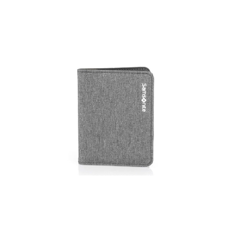 [T] Samsonite TRAVEL ESSENTIALS - PASSPORT COVER RFID (grey) with CARD HOLDER RFID (grey)